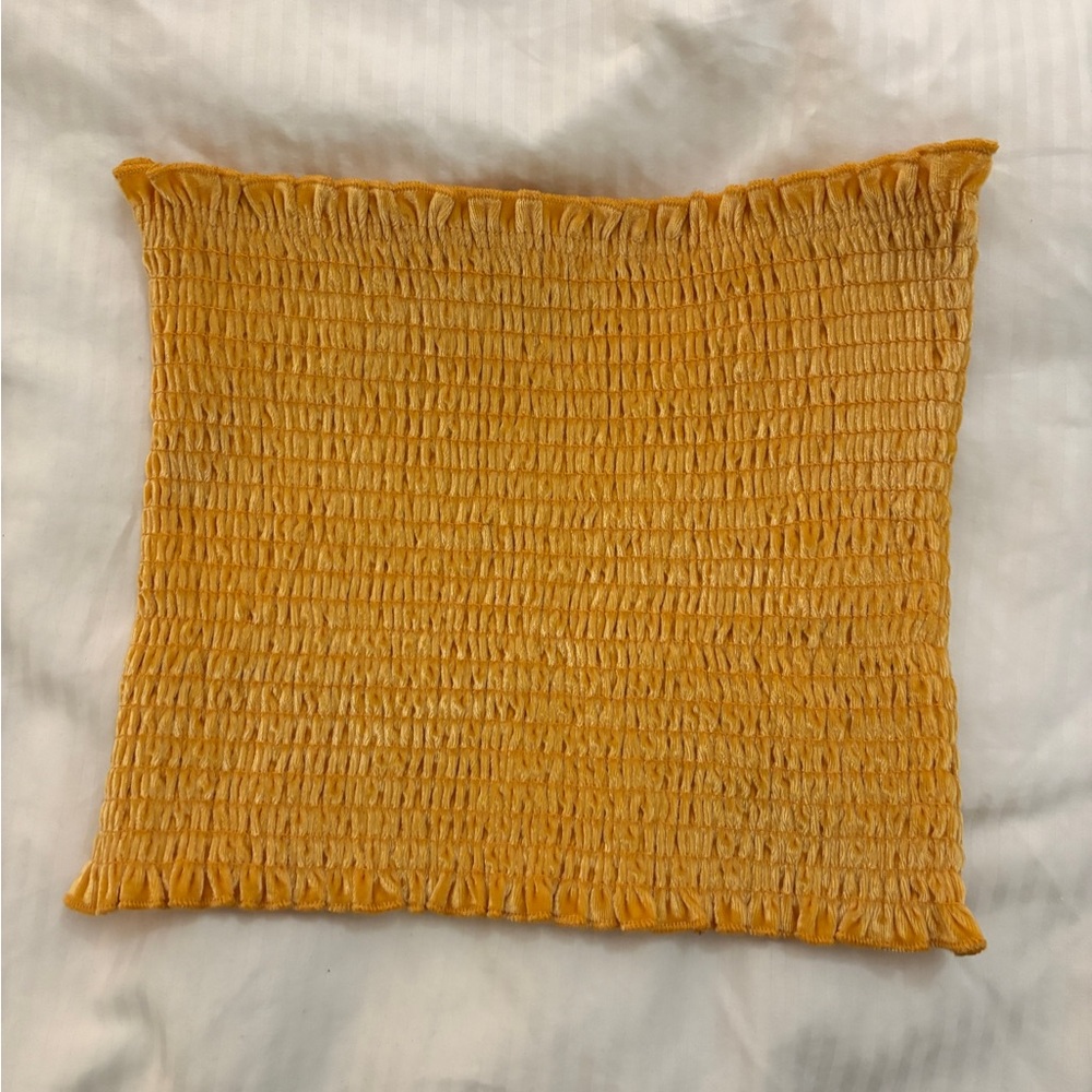 Hollister Marigold Yellow Tube Top